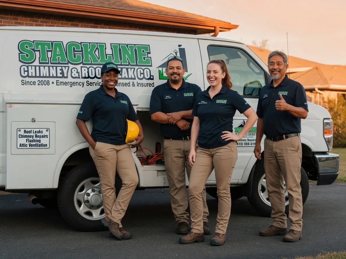 Chimney flashing repair company in Brookpark, OH